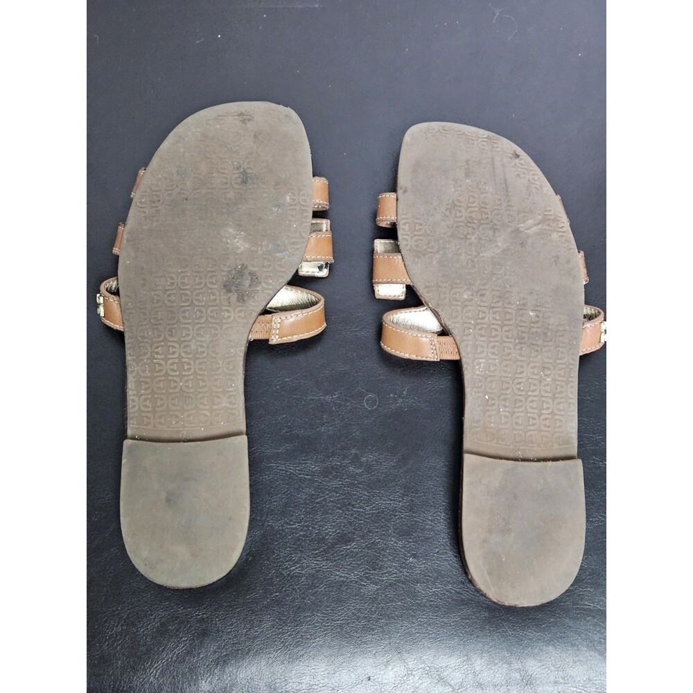 Sz 7.5 - Sam Edelman Bay Slide Sandle Brown - Picture 4 of 5